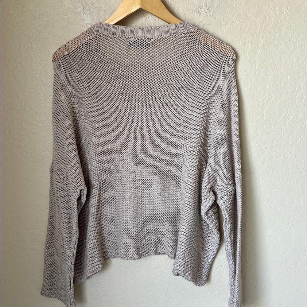 Wooden ships beige pickleball knit sweater - Picture 7 of 8